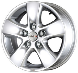 ���� ����� Mak HD! 16/6,5 ET45 Hyper silver | ������� WHS031564