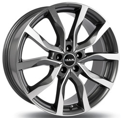 ���� ����� Mak Highlands 20/8,5 ET45 Gun metallic - mirror face | ������� WHS062410