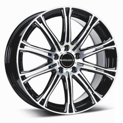 ���� ����� Borbet CW1/5 17/8 ET45 Schwarz poliert | ������� WHS059350