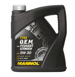�������� �������� ����� Mannol O.E.M. for Peugeot Citroen 5W-30 ������������� | ������� 4036021401461