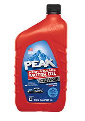 �������� �������� ����� Peak High Mileage Oil 10W-30 (0,946�) ����������������� | ������� P3MH176