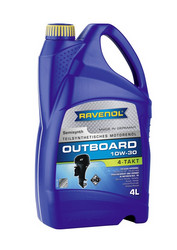 �������� �������� ����� Ravenol Outboardoel 4T, 4� ����������������� | ������� 4014835729094