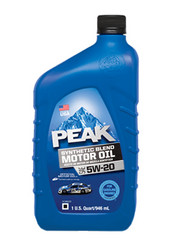 �������� �������� ����� Peak Synthetic Blend Motor Oil 5W-20 (0,946�) ����������������� | ������� P2MB576