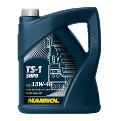 �������� �������� ����� Mannol TS-1 SAE 15W/40 SHPD ����������� | ������� 4036021256672